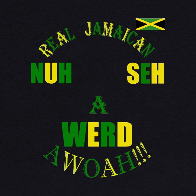 Nuh Seh A Werd, Kingston, Jamaica flag by alzo